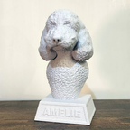 Custom Dog Bust Sculptures