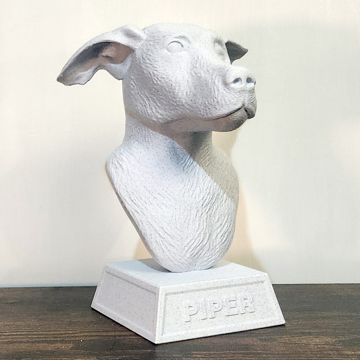 Custom Dog Bust Sculptures